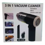 3 In 1 Portable Vacuum Cleaner Duster Blower | Air Pump Wireless Hand-held Cleaning For Car Home - Image 2