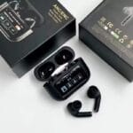 Black A9 Pro ANC AirPods with Screen | Bluetooth 5.4 - Image 2