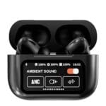 Black A9 Pro ANC AirPods with Screen | Bluetooth 5.4 - Image 4