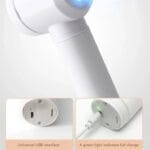 5 in1 Rechargeable Magic Brush | Car Waxing Handheld Scrubber | 360 Degree Rotate with 3 Replaceable Multipurpose Brush | Heads Kitchen Dishwashing Sponge Electric Cleaning BrushLow - Image 8