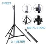 Ring Light 10 Inches + Right Light Stand 7 Ft | Best for Photography & Video - Image 5