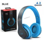 P47 Wireless Headphones | Bluetooth Foldable Headset with Microphone Support FM Radio TF for PC TV Smart Phones & Tablets - Image 6