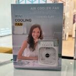 10 Inches | Large Size Portable Mist Cooling Fan | Usb Electric Fan With Led Night Light, Fine Mist Water, And Humidifier Function | Led Night Light Water Mist | Random Color - Image 4