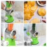 Multi-Functional Tabletop Drum Grater I Manual Vegetable Cutter Slicer & Grater | Chopper - Image 2