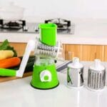 Multi-Functional Tabletop Drum Grater I Manual Vegetable Cutter Slicer & Grater | Chopper - Image 3