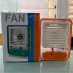 Portable USB Air Cooler Fan – 3-Speed, Mist Spray, Rechargeable | Random Color - Image 5