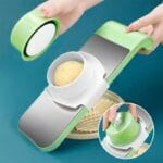 Multifunctional 5-Blade Vegetable Cutter & Grater | Random Colors - Image 3