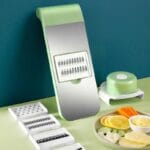 Multifunctional 5-Blade Vegetable Cutter & Grater | Random Colors - Image 4