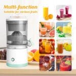 Portable Electric Citrus Juicer | USB Rechargeable, Hands-Free Orange & Lemon Juice Extractor, Easy to Clean - Image 4