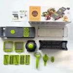 16-in-1 High-Quality Mandoline Slicer & Vegetable Chopper | Multifunctional Food Cutter, Grater & Shredder for Kitchen - Image 4